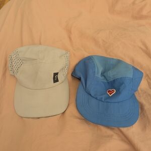 Lot Of 2 Running Caps - One Size